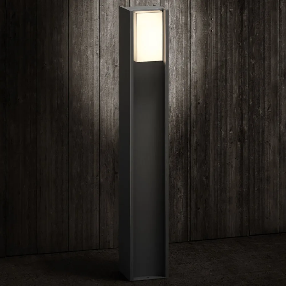Philips Hue Gadebelysning > Turaco LED-gadelampe, grå, styret, smart