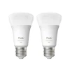 Philips Hue Dæmpbar Led-Pære|Smarte Lyskilder > WACA Smart E27 LED, 6 W, 810 lm, CCT RGB, 2-pak