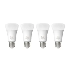 Philips Hue Smarte Lyskilder > WACA Smart E27 LED, 6 W, 810 lm, CCT RGB 4-pak