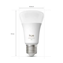 Philips Hue Smarte Lyskilder > WACA Smart E27 LED, 6 W, 810 lm, CCT RGB 4-pak