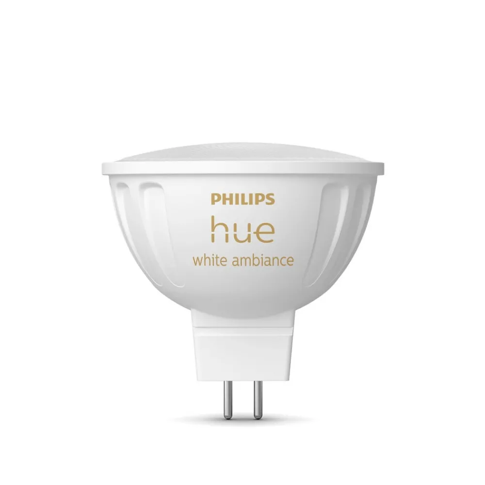 Philips Hue Dæmpbar Led-Pære|Smarte Lyskilder > White Ambiance LED-pære 5,1 W GU5,3