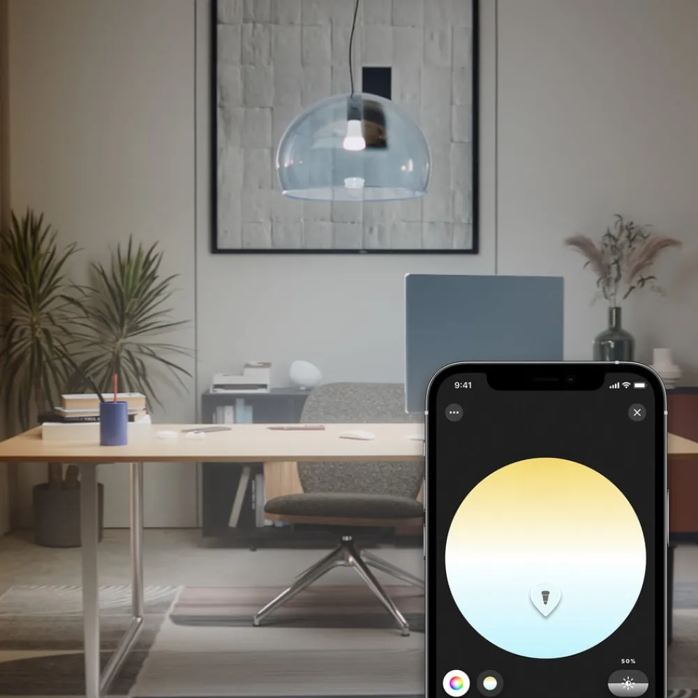 Philips Hue Dæmpbar Led-Pære|Smarte Lyskilder > White Ambiance Smart E27 LED, 11,8 W 1600 lm CCT