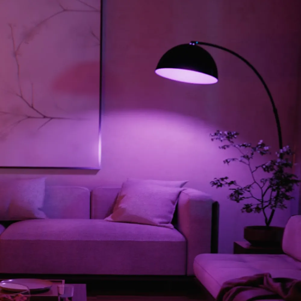 Dæmpbar Led-Pære|Smarte Lyskilder ^ Philips Hue White Ambiance Smart E27 LED, 6 W 810 lm CCT 2 stk