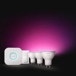 Philips Hue Smarte Lyskilder > White & Colour Ambiance Starter Kit GU10 4.2W