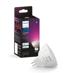 Philips Hue Smarte Lyskilder > White & Colour Ambiance LED 6,3W GU5.3