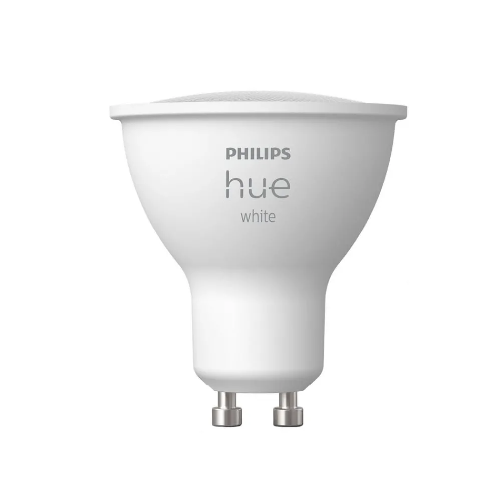 Philips Hue Smarte Lyskilder > White LED-reflektorpære GU10 4,2 W, 2-pak