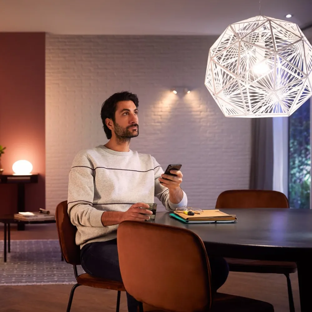 Dæmpbar Led-Pære|Smarte Lyskilder ^ Philips Hue White 9 W E27 LED-pære, sæt med 2 stk