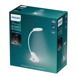 Philips Bordlamper > LED-klemmelampe Forys med batteri