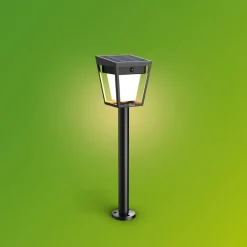 Philips Solcelle Lampe Med Sensor|Solcellelamper > LED-lampe med jordspyd Nissa UE, plast, IP44