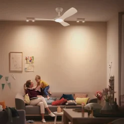 Philips Loftventilatorer > LED-loftventilator Fix Blade Ø 132 cm, hvid, støjsvag