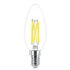 Philips Dæmpbar Led-Pære|Filament Pære > LED-pære, E14 B35, 3,4 W, 2.700 K, WarmGlow