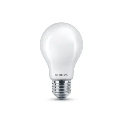 Led Pærer ^ Philips LED-pære E27 7 W 2.700 K opal, 2 stk