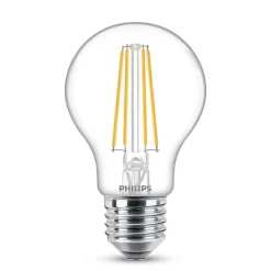 Filament Pære ^ Philips LED-pære E27 7 W 850lm 4.000 K klar 6 stk