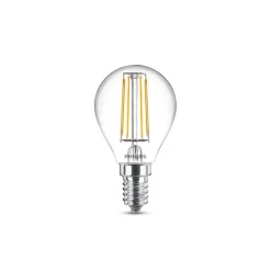 Philips Filament Pære > LED-pære E14 4,3 W P45 filament 2.700 K, 2