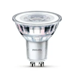 Led Pærer ^ Philips LED-pære GU10 4,6W 390lm 840 klar 36° 2 stk