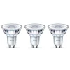 Led Pærer ^ Philips LED-reflektor GU10 4,6W 2.700 K, 3 stk.