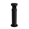 Sokkellamper ^ Philips LED-sokkellampe Avery, sort, IP44