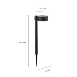 Philips Solcellelamper|Udendørs Spot > LED solcelle jordspydslys Vynce, Ø hoved 11,2 cm
