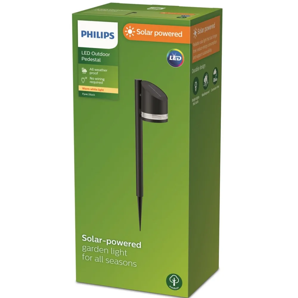 Philips Solcellelamper > LED solcelle jordspydslys Fyve