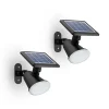 Solcellelamper ^ Philips LED-solcellelampe Jivix, 2-pak