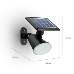 Philips Solcellelamper > LED-solcellelampe til vægmontering Jivix
