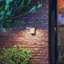 Solcelle Lampe Med Sensor|Væglampe Med Sensor ^ Philips LED-solcellelampe til vægmontering Zonal, Ø hoved 16 cm