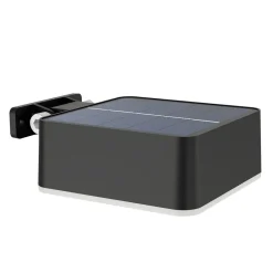 Solcellelamper ^ Philips LED-solcelle-væglampe Vynce, hoved 10,5 x 10,5 cm
