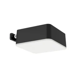 Solcellelamper ^ Philips LED-solcelle-væglampe Vynce, hoved 10,5 x 10,5 cm