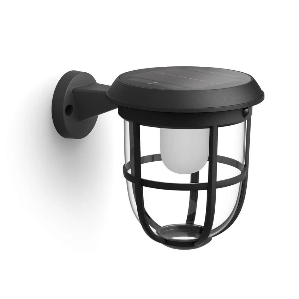 Solcelle Lampe Med Sensor|Væglampe Med Sensor ^ Philips LED-solcellvæglampe Radii