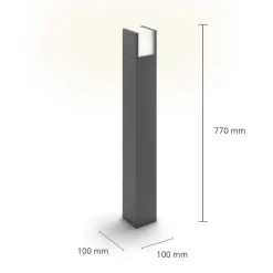 Gadebelysning ^ Philips LED-stibelysning Arbour UE