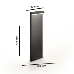 Philips Gadebelysning > LED-stibelysning Bustan UE, 2.700 K