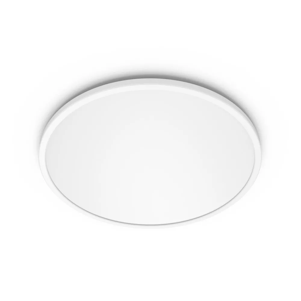 Philips Arbejdsrum/Kontor|Gang > LED SuperSlim 2-pak hvid IP44 Ø 30 cm 2.700 K