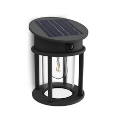 Philips Solcelle Lampe Med Sensor|Væglampe Med Sensor > LED-udendørs væglampe Geri UE Sensor, rund, IP44