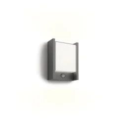 Væglampe Med Sensor ^ Philips LED-væglampe Arbour UE, sensor, 2.700 K