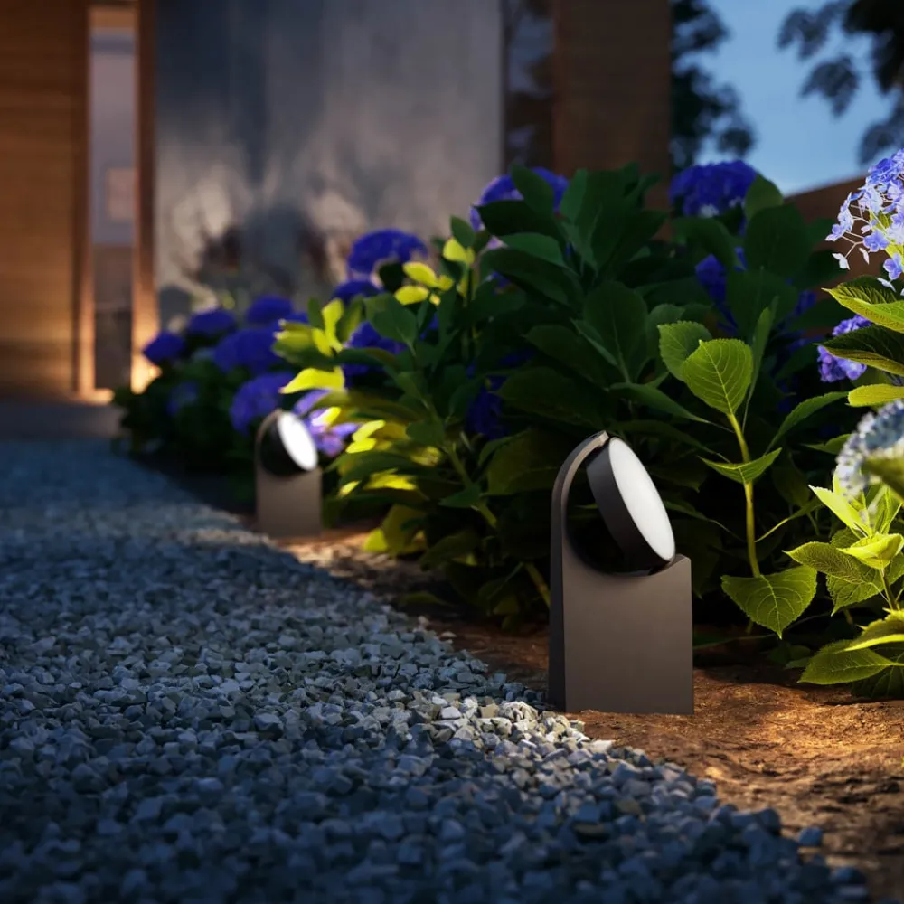 Sokkellamper ^ Philips Mimosa LED-sokkellampe, justerbar