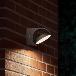 Væglamper ^ Philips Mimosa udendørs LED-væglampe, justerbar