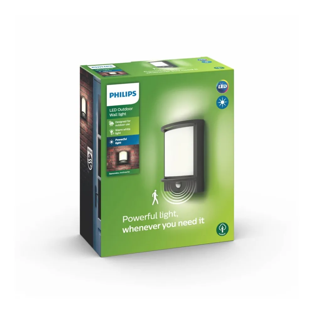 Philips Væglampe Med Sensor > myGarden Samondra LED-væglampe, sensor
