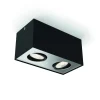 Philips Spotlights|Loftlamper > myLiving Box LED-spot, 2 lyskilder, sort