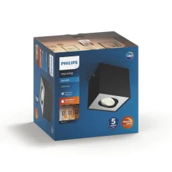 Philips Spotlights > myLiving Box LED-spot, 1 lyskilde, sort
