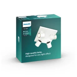 Philips Spotlights > myLiving Runner loftspot GU10, 4 lk, hvidt