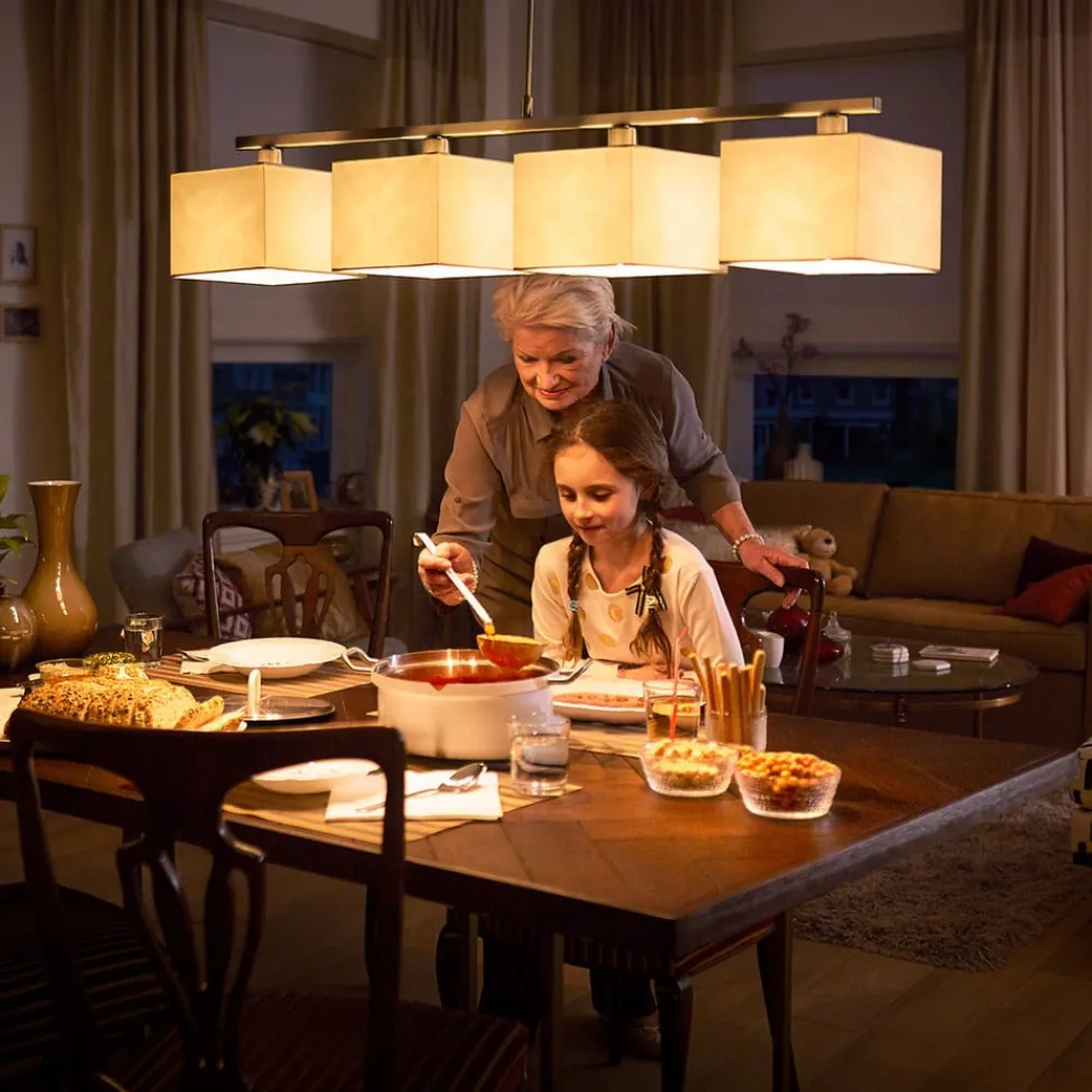 Dæmpbar Led-Pære|Filament Pære ^ Philips SceneSwitch E14 LED-stearinlys 4,3 W glødetråd
