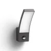 Philips Væglampe Med Sensor > Splay LED-lampe antracit, sensor, 4.000 K