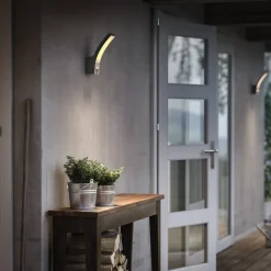 Philips Væglampe Med Sensor > Splay LED-lampe antracit, sensor, 2.700 K