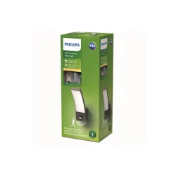 Philips Væglampe Med Sensor > Splay LED-lampe antracit, sensor, 2.700 K