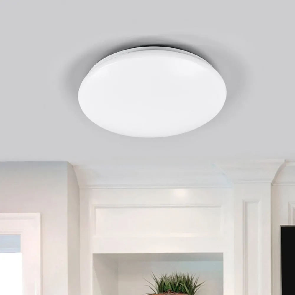 Loftlamper ^ Philips Suede - rund LED-loftlampe, Ø 38 cm
