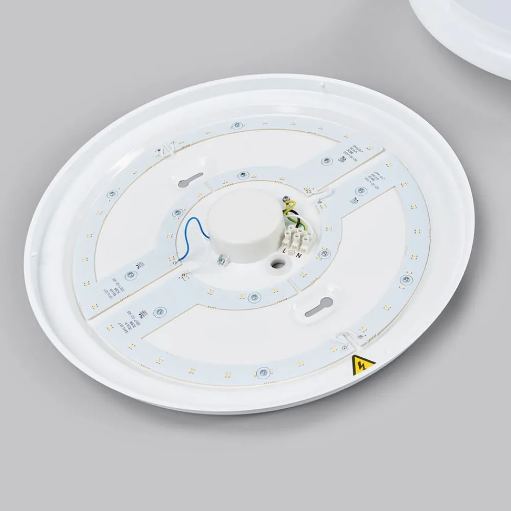 Loftlamper ^ Philips Suede - rund LED-loftlampe, Ø 38 cm