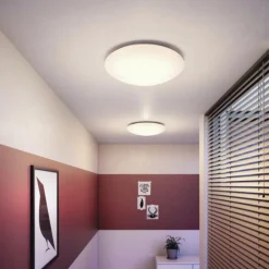 Loftlamper ^ Philips Suede - rund LED-loftlampe, Ø 38 cm