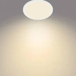 Philips Gang|Loftlamper > SuperSlim LED IP44 2.700K Ø 24,5 cm hvid