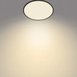 Philips Arbejdsrum/Kontor|Loftlamper > SuperSlim loftlampe 2.700K Ø42cm sort