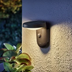 Solcelle Lampe Med Sensor|Væglampe Med Sensor ^ Philips Tyla A-Label væglampe, solcelle, sensor